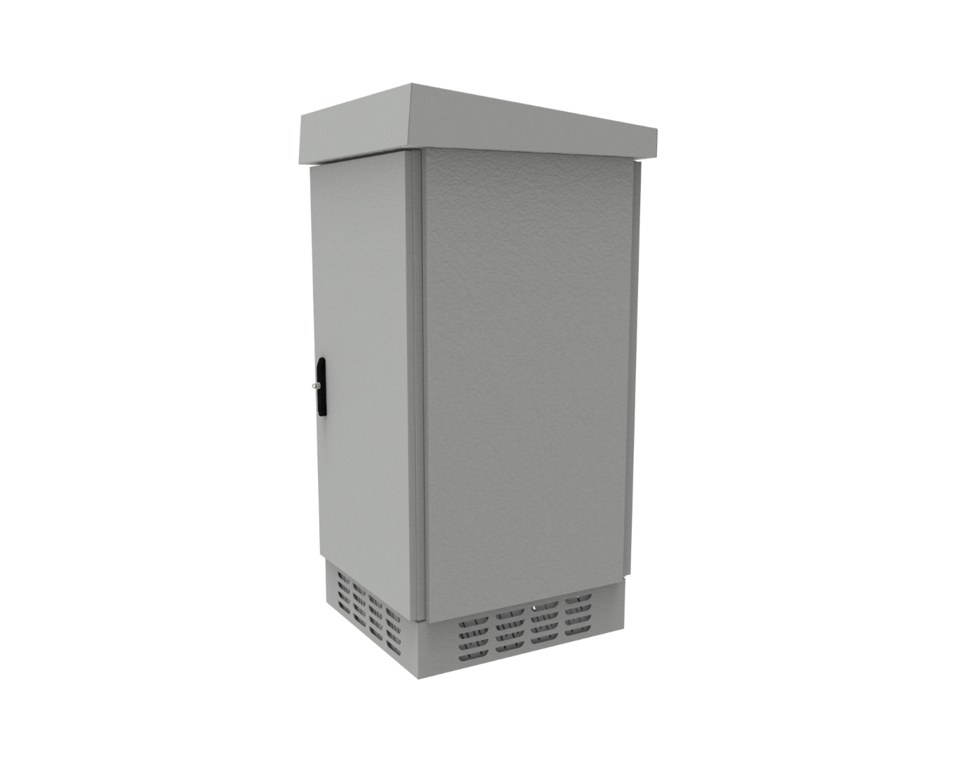 Outdoor cabinets - free-standing: SZWD-690/1430/720-P-T-19"-24U-S-R7035
